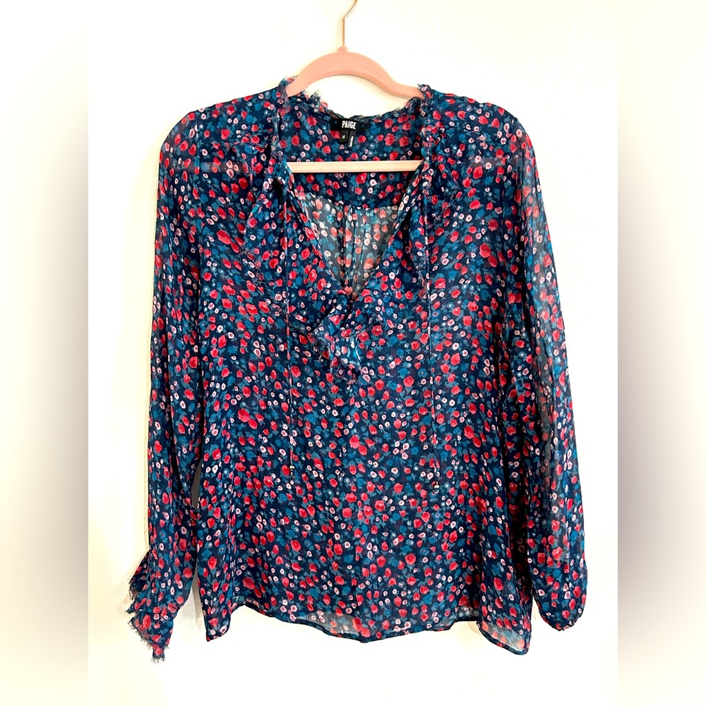 Paige Top floral print